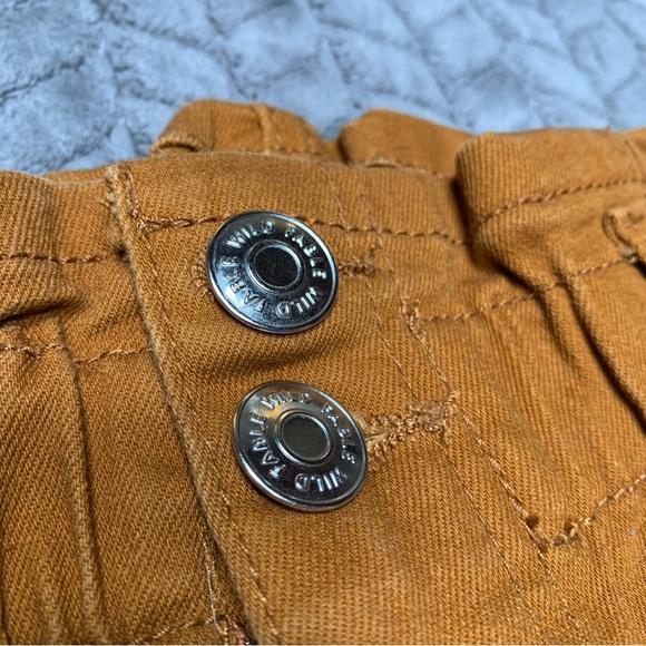 Wild Fable Shorts Womens Large Coral Orange Paper Bag Waist Recycled - Picture 2 of 10